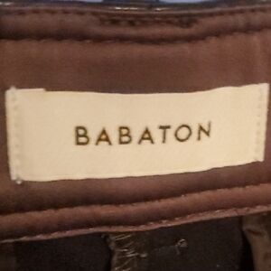 Babaton Women's Brown Straight Leg Pants